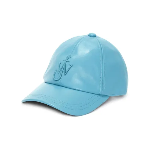 JW Anderson Anchor Logo-embroidered Leather Cap