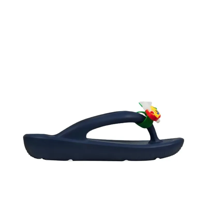 Wiggle Wiggle x TAW&TOE Antibacterial Quick Dry Slip Resistant Flip Flops Unisex Marine Blue-1