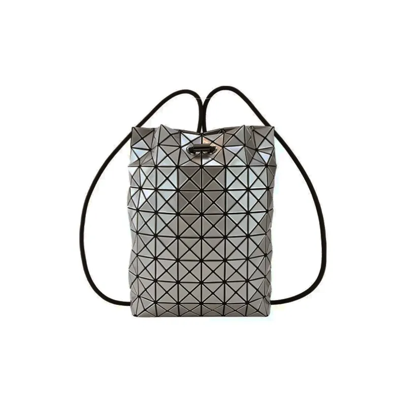 ISSEY MIYAKE Wring PVC With Polyester Backpack Unisex Silver-1