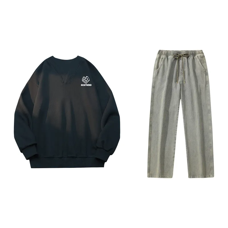 Northend Sweatshirt Sets Unisex-6