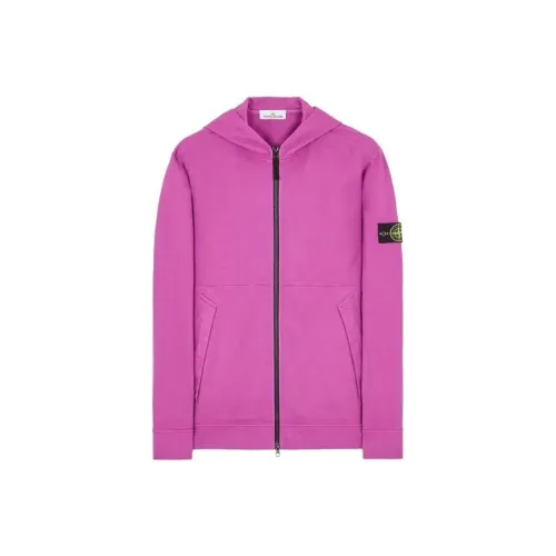 STONE ISLAND Jackets Men Purple