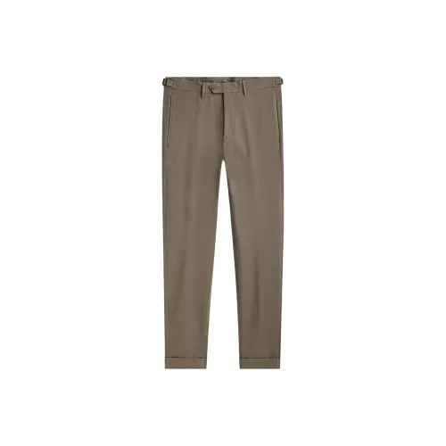 Massimo Dutti Suit Trousers Men Light Brown