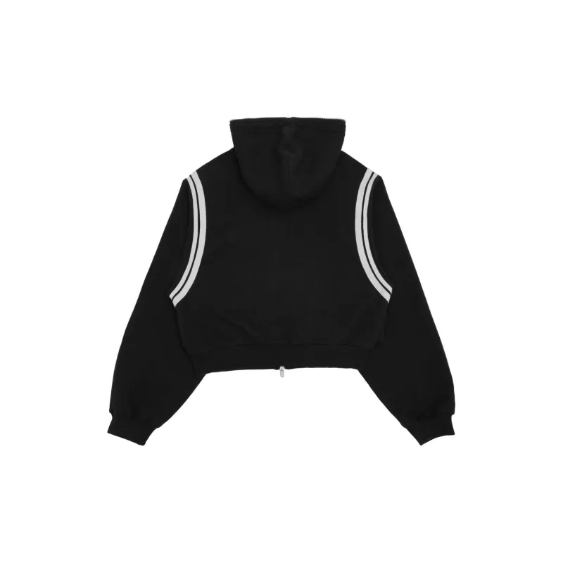 Nerdy Cropped Coats Women's Black-1