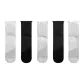 [Combo 6]White Small Flower+Black Circle+White Circle+Black Stripes+White Diamond