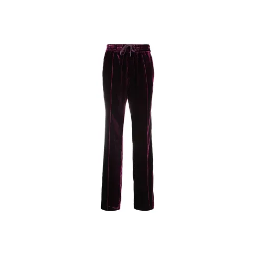 TOM FORD Straight-leg Velvet Track Pants