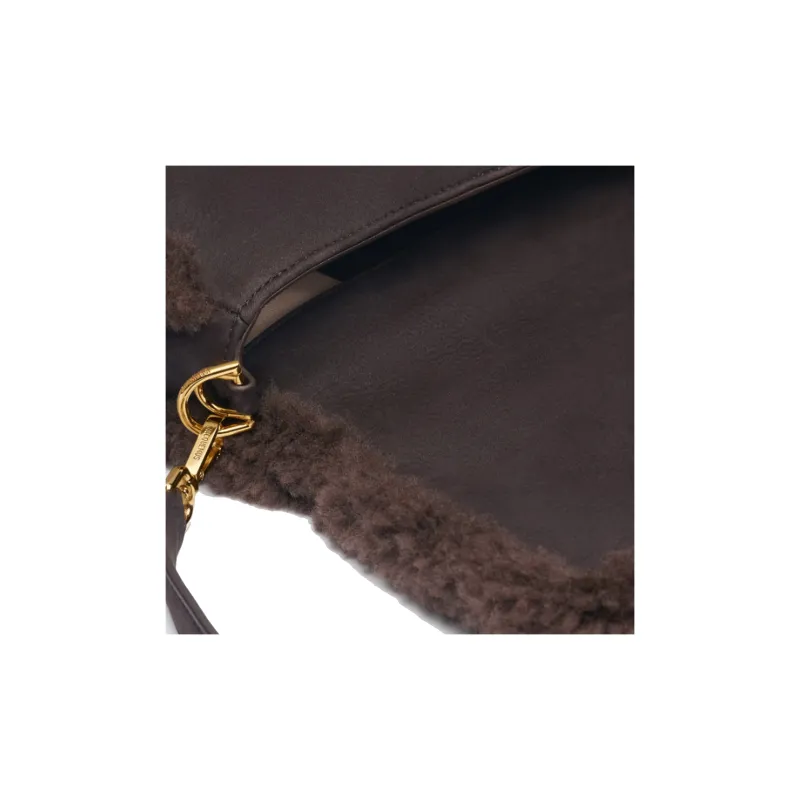 Jacquemus Puffed Shearling Flap Bag-4