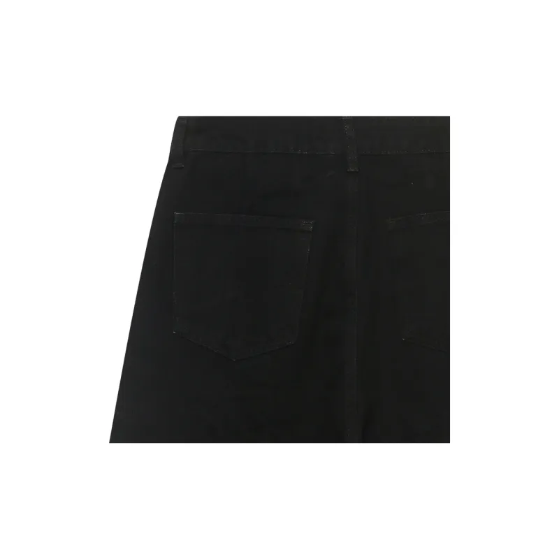 Voguo Relay Jeans Unisex Black-4