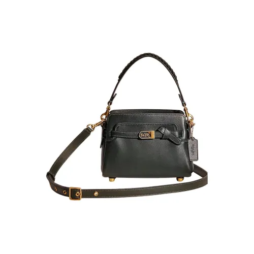 COACH Tate Leather Handbag Shoulder Bag Crossbody Bag Small Size Women's Amazon Green