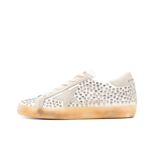 Golden Goose Super Star Crystal-embellished Sneakers