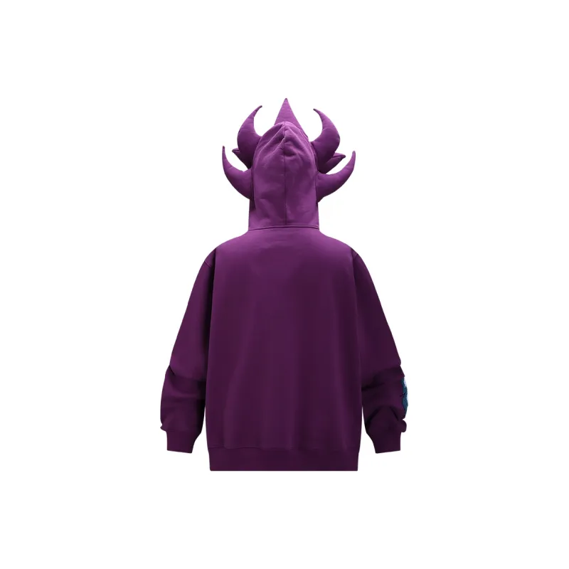 KAKAZZY Sweatshirts Unisex Purple-2