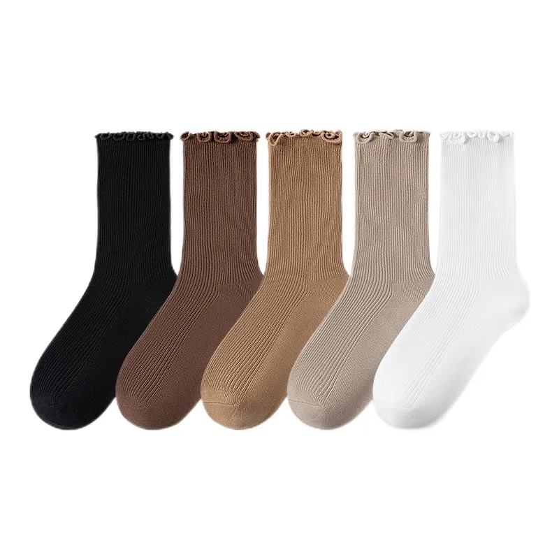 MIIOW Mid-Calf Socks Women's 5 Pack-6