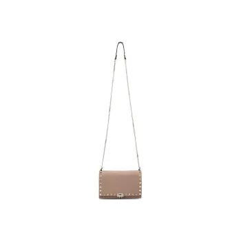 Valentino Garavani Rockstud Foldover Top Shoulder Bag