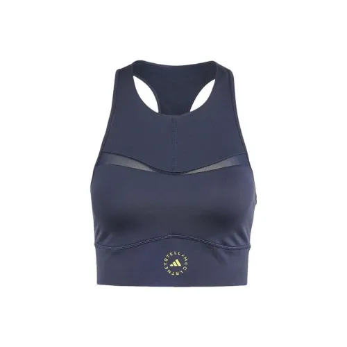 adidas By Stella McCartney Logo-print Panelled Sports Bra