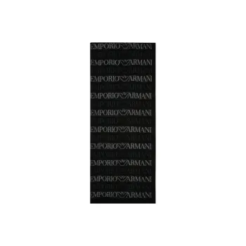 EMPORIO ARMANI Knit Scarves Women's Black