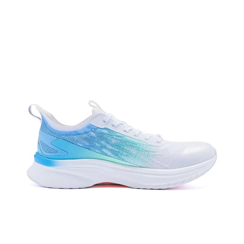 QIAODAN Rapid FW Cushioning Lightweight Low Top Running Shoes Men's Sea Salt Blue-1