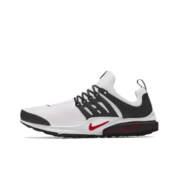 Nike Air Presto Breathable Quick Dry Low Top Running Shoes Men's White