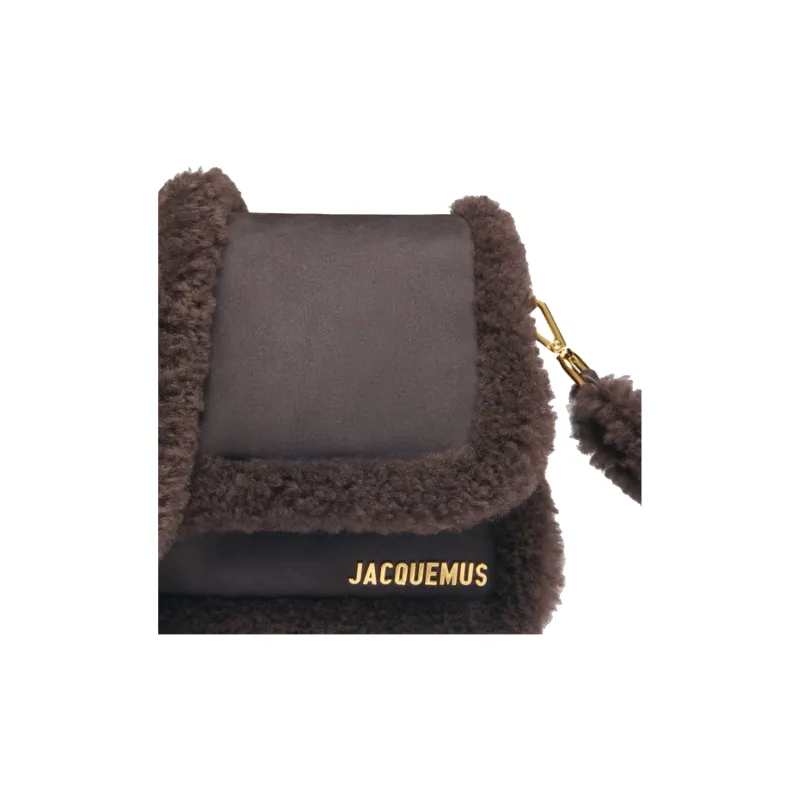 Jacquemus Puffed Shearling Flap Bag-3