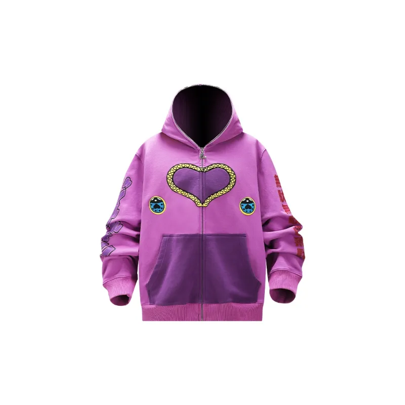 KAKAZZY Sweatshirts Unisex Purple-3