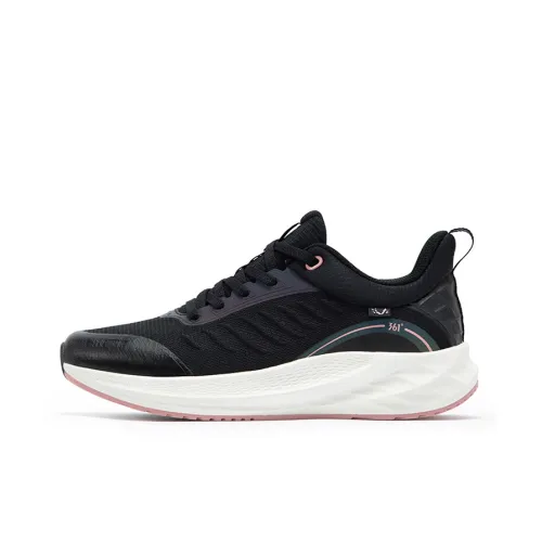 361° Rain Block 6.0 Running Shoes Women's Low-Top Obsidian Black/Feather White