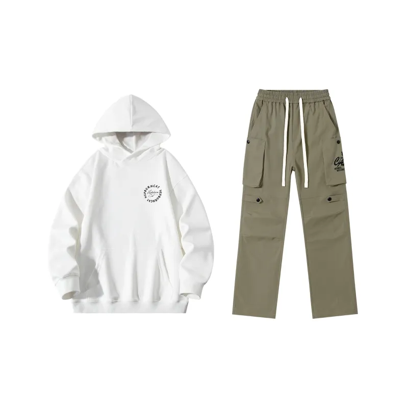 Hepburn Cat Sweatshirt Sets Unisex-6