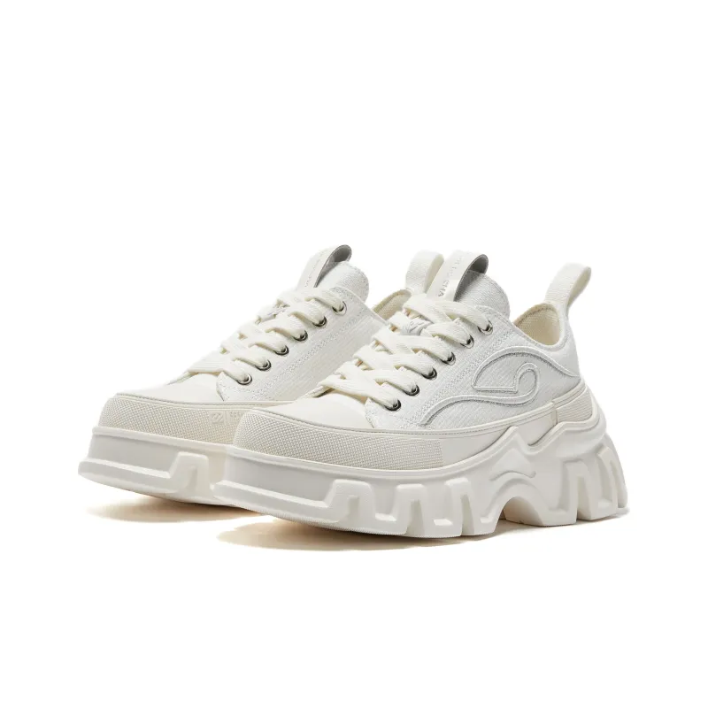 OGR Lull Collection 2.0 Low-Top Canvas Shoes Unisex White-2