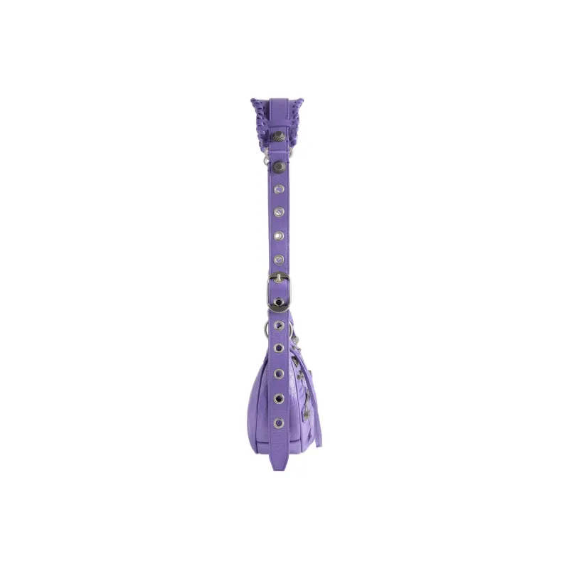 Balenciaga Le Cagole Shoulder Bag Xs Purple-2