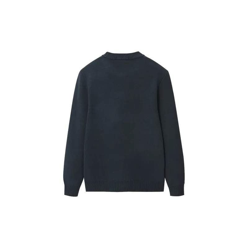 HLA Knitwear Men Dark Blue E3-1