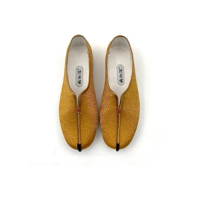 Neiliansheng Casual Shoes Men's Yellow Pattern-3