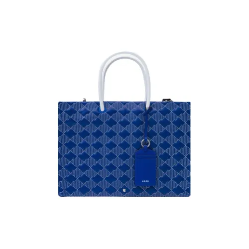 ADER ERROR Sheepskin Tote Bag Shopping Bag Handbag Unisex Blue
