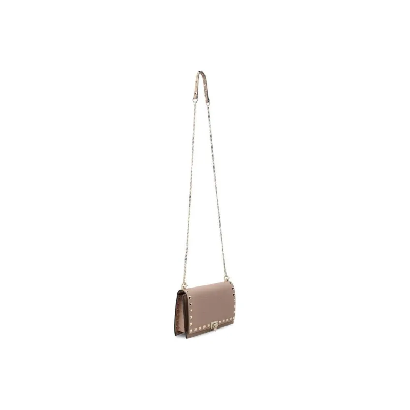 Valentino Garavani Rockstud Foldover Top Shoulder Bag-1