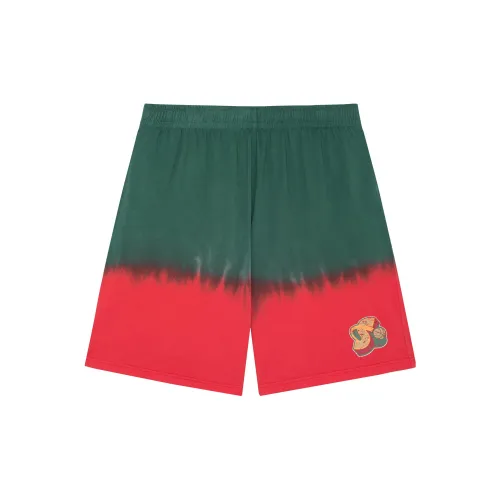 Mitchell Ness Basketball Shorts Men Red And Green