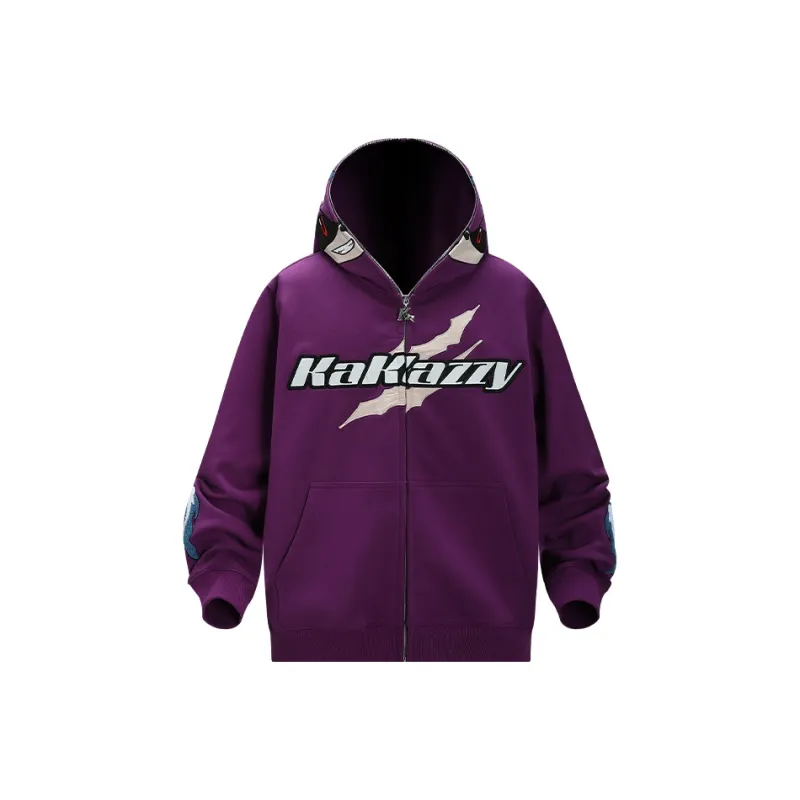 KAKAZZY Sweatshirts Unisex Purple-3