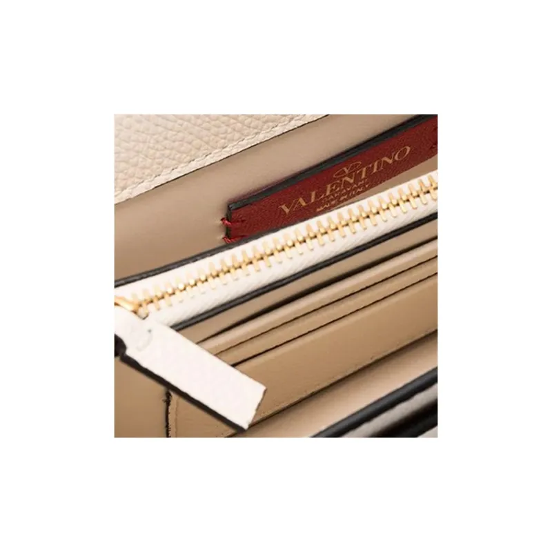 Valentino Leather Small Square Bag Shoulder Bag Women's White-2