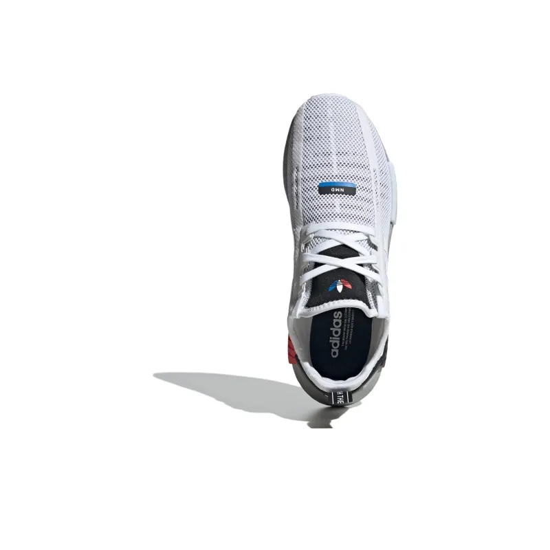 Adidas Originals Nmd R1 Cloud White Grey Grey Three-4