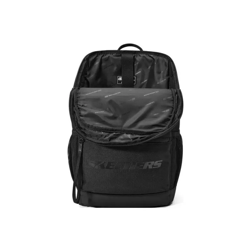 Skechers Fabric Backpack Large Size Unisex Black-1