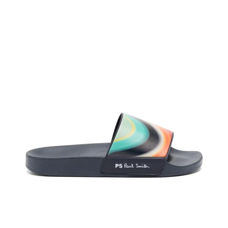 Paul Smith Striped Flat Slides-1