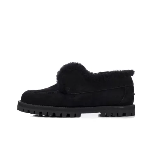 Le Silla Yacht Shearling-lining Suede Loafers