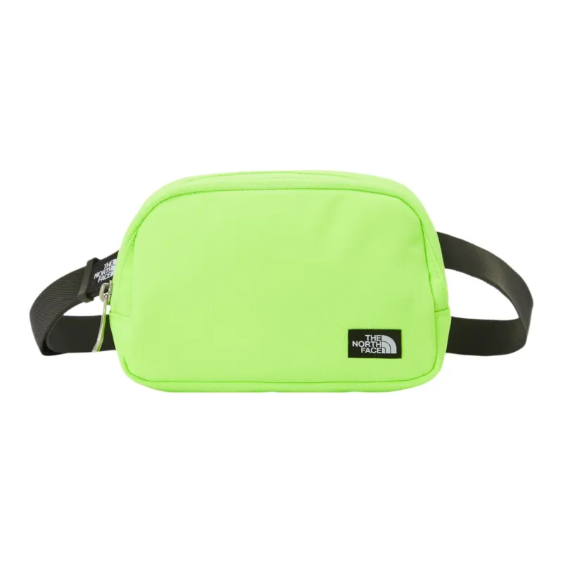 THE NORTH FACE Polyester One Shoulder Crossbody Fanny Pack Mini Unisex Neon Green-0