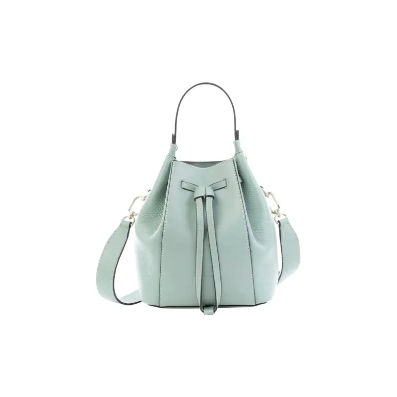 Furla Miastella Calfskin Bucket Bag Handbag Shoulder Bag Crossbody Bag Small Size Women's Light Blue-3