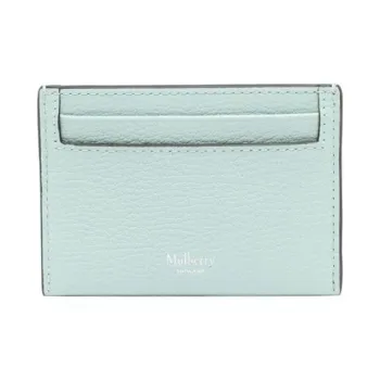 Mulberry Leather Card Holder Women's Mint Green
