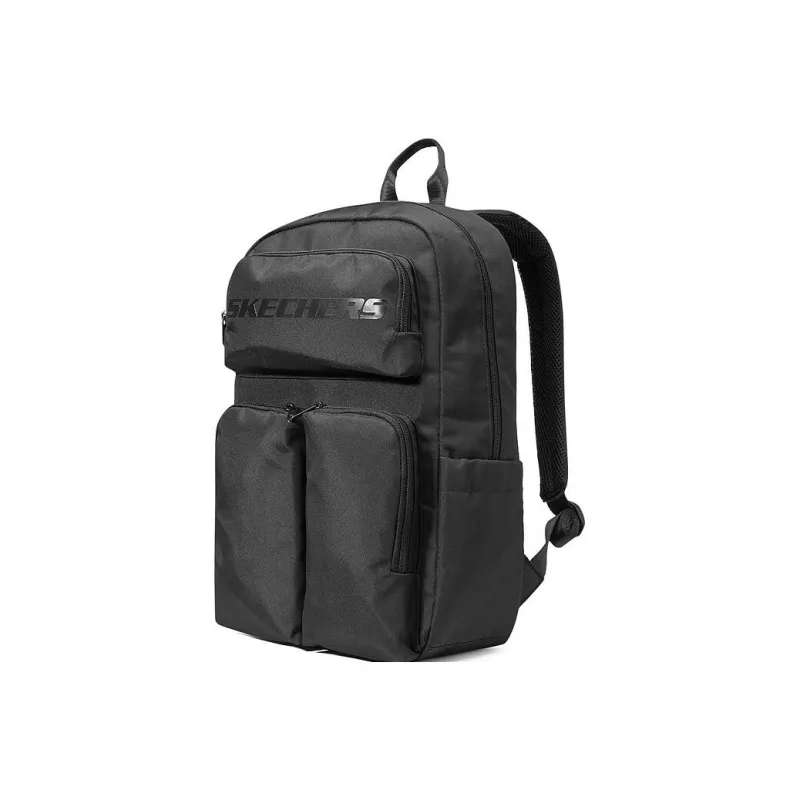 Skechers Fabric Backpack Large Size Unisex Black-1