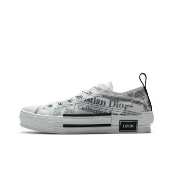 DIOR B23 Low Top Daniel Asham Newspaper