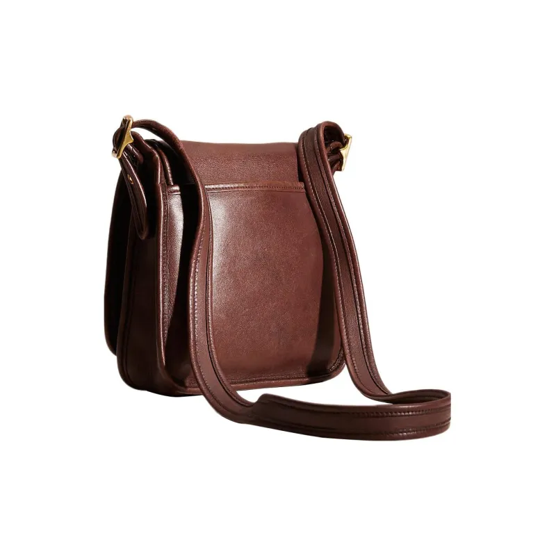 COACH Legacy Leather Shoulder Bag, Crossbody Bag Medium Size Men's Brown-1