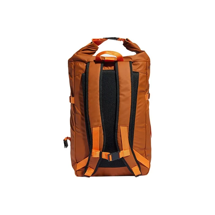 Adidas Stella McCartney Collaboration Polyurethane Backpack Women's Brown, Red, Orange, Yellow, Black-2