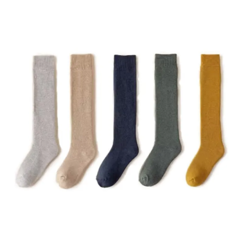 MIIOW Knee High Socks Women's 5 Pack-0