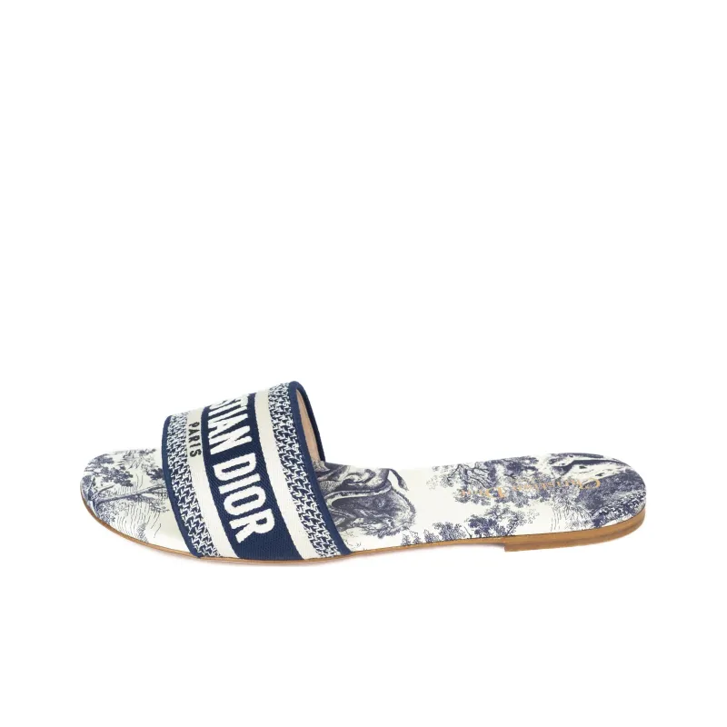 DIOR Dway Stylish Sandals Women's Blue-2