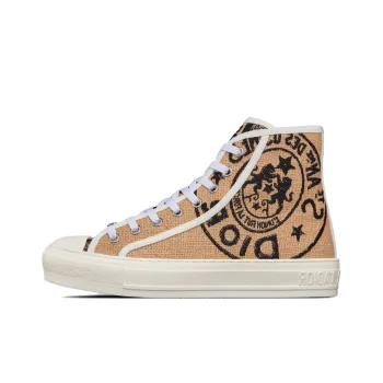 DIOR Women's Walk'N'DIOR High 'Union Print   Raw Beige'