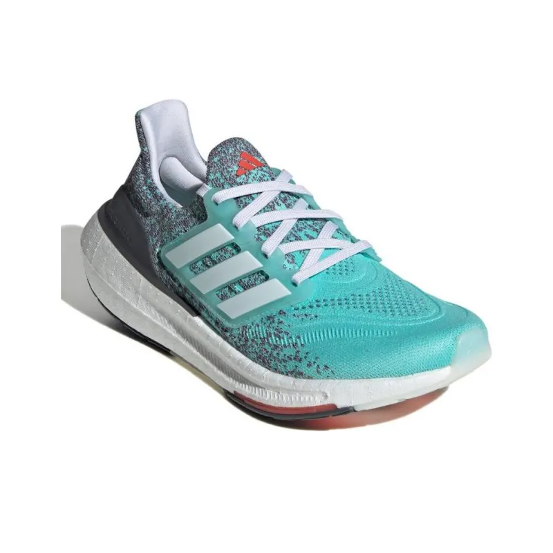 Adidas Ultra Boost Light Flash Aqua Bright Red Women's-2