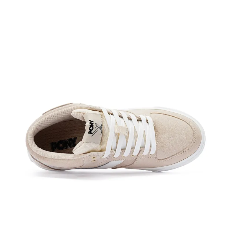 PONY ATOP Low Top Skateboard Shoes Unisex Ecru-2