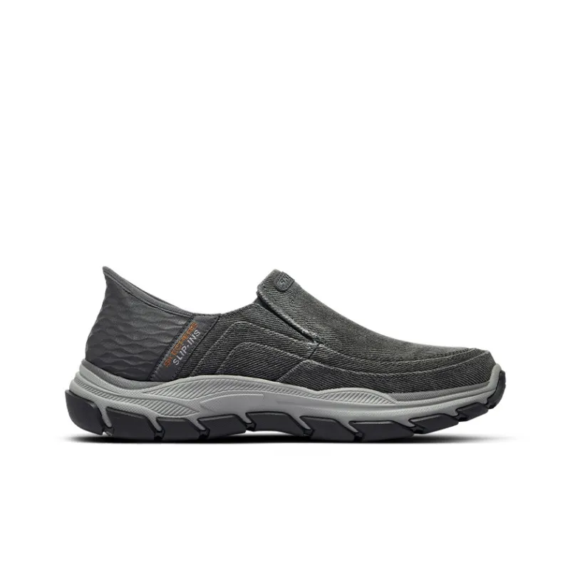 Skechers Slip Ins Men's Casual Shoes Men's Charcoal Gray-1
